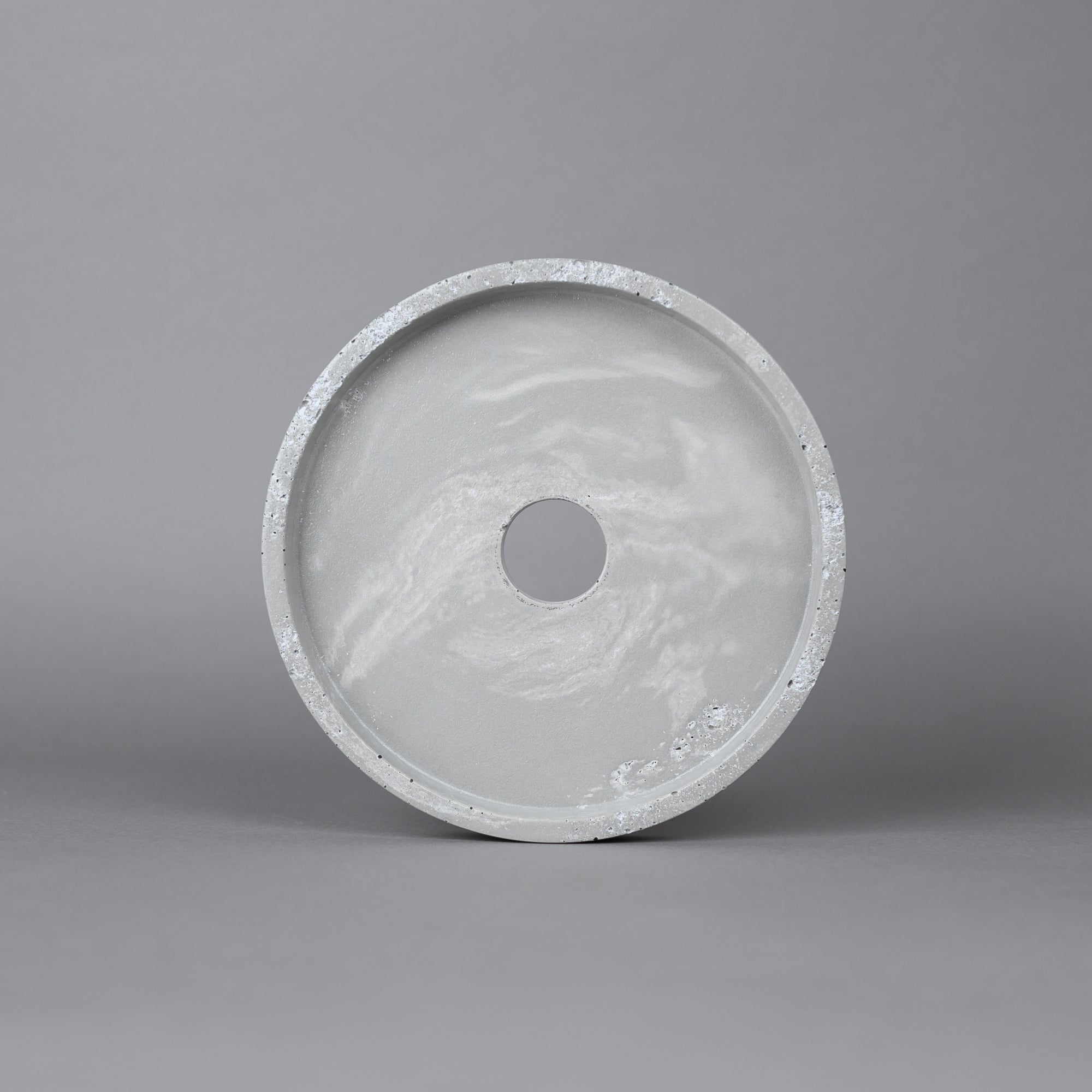 Grey Concrete Plug-in Pendant Light