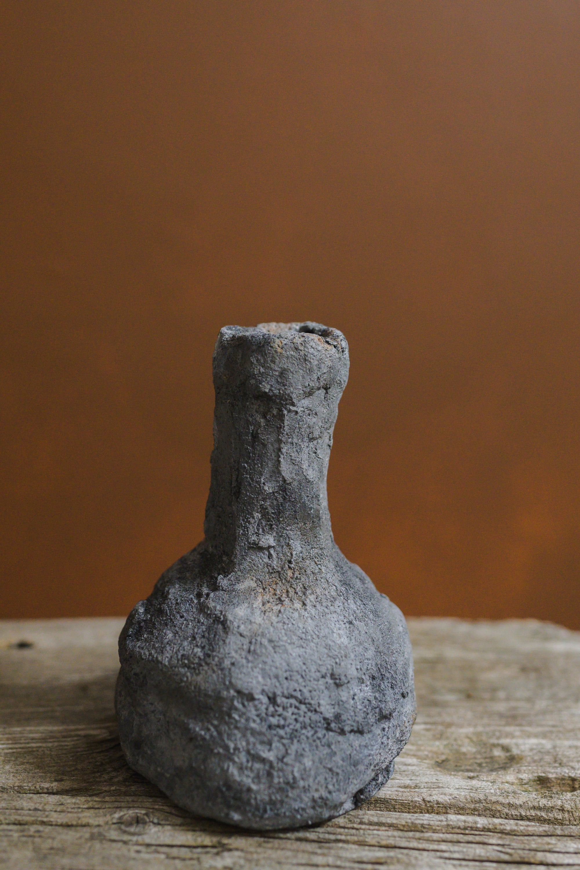 Charcoal Bud Vase No.2