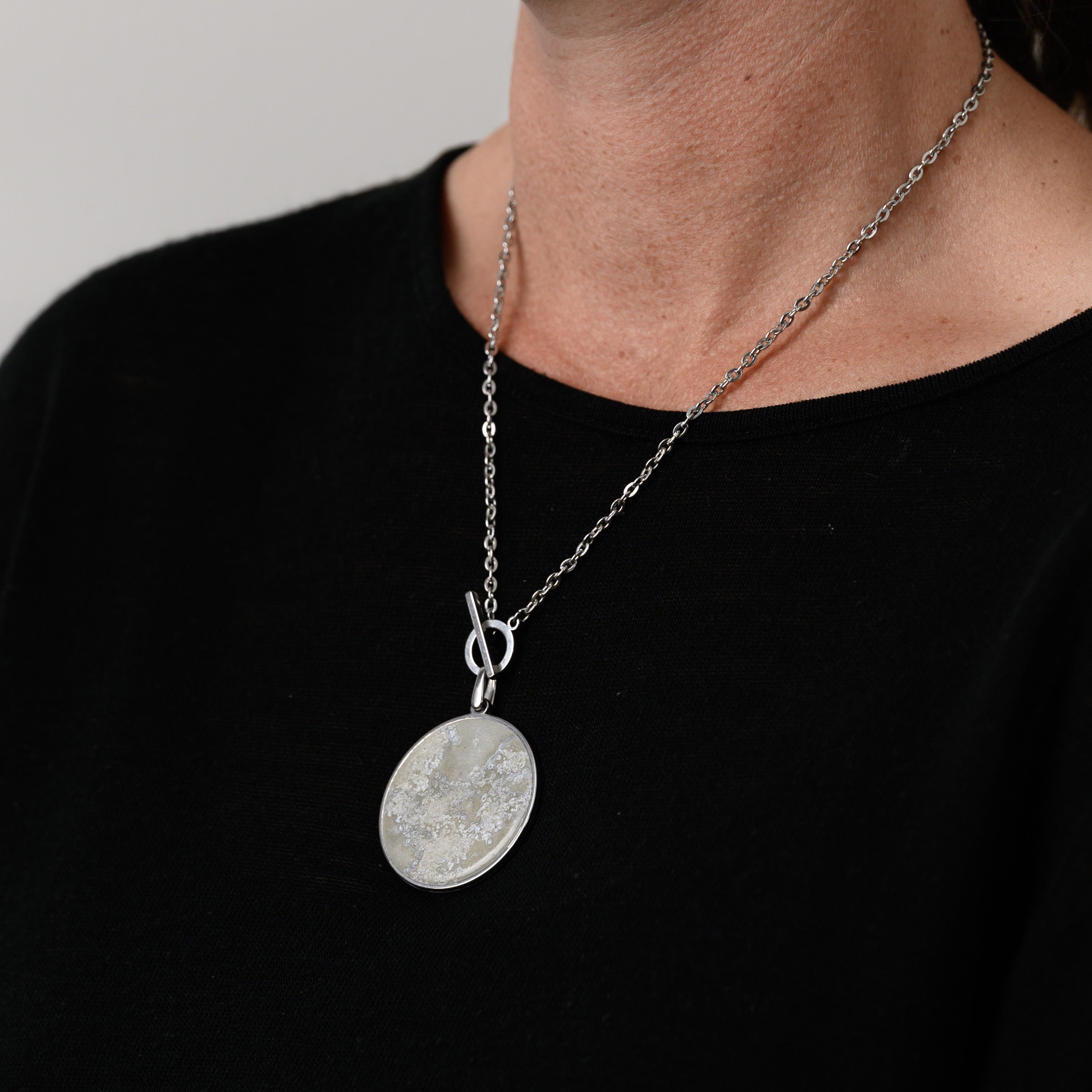Orbit Concrete Scape Necklace Studio50 Living