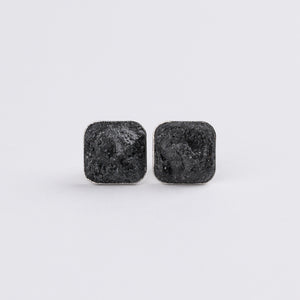 Diffusion Square Stud Earrings